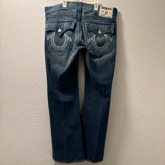 Mens True Religion distressed jeans sz 38/40 - Picture 7 of 12